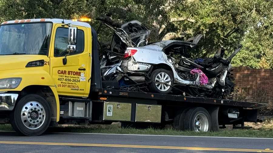 Road Reopens After 2 People Killed In Overnight Crash In Ocoee