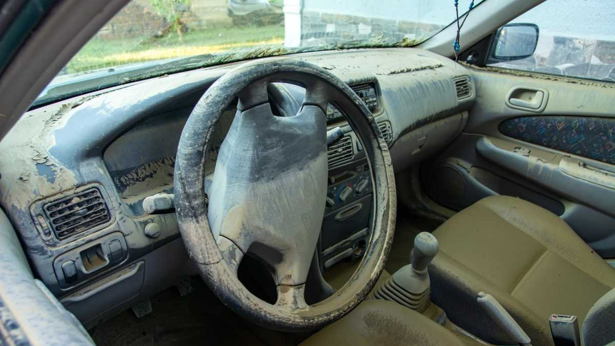 Here's what to check to avoid buying a water-damaged car