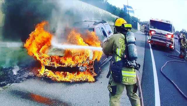 SUV catches on fire in Seminole County - Vimarsana News