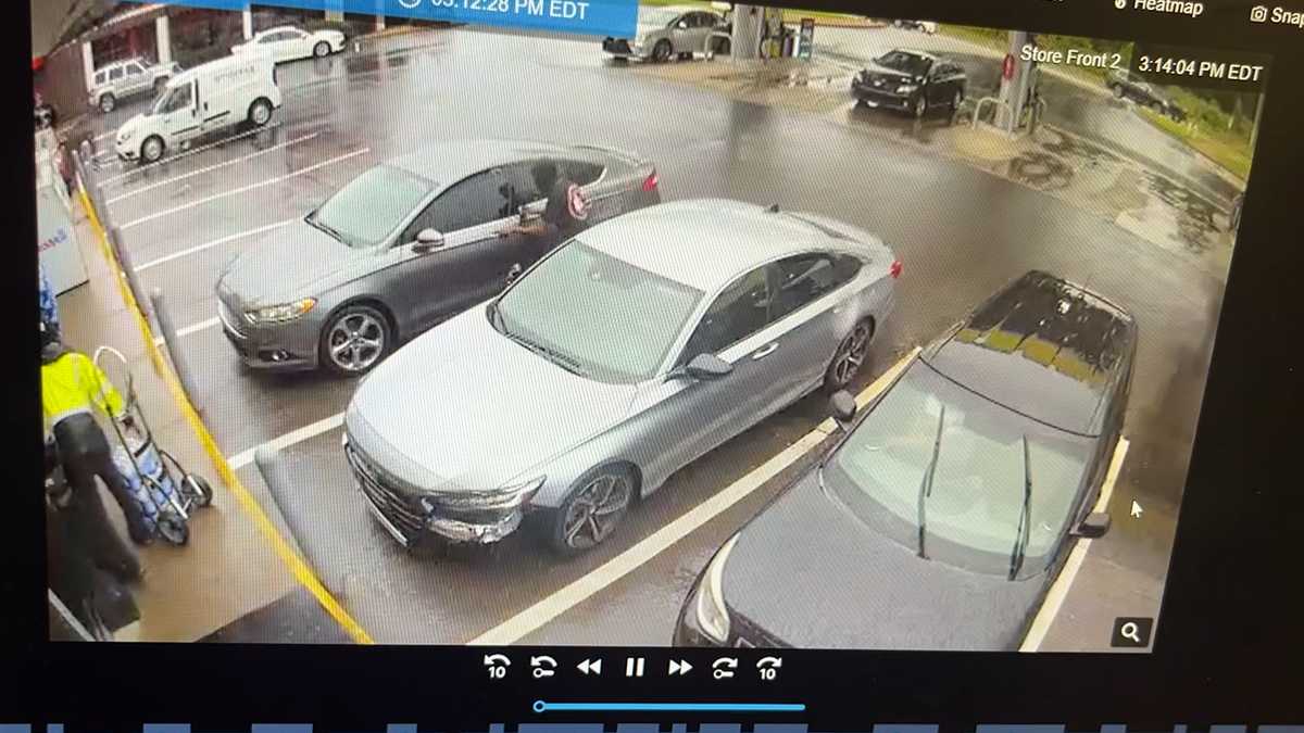 CAUGHT ON VIDEO: Car stolen with child inside