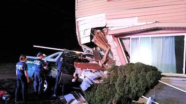 Man flown to hospital after car crashes into home in Butler County