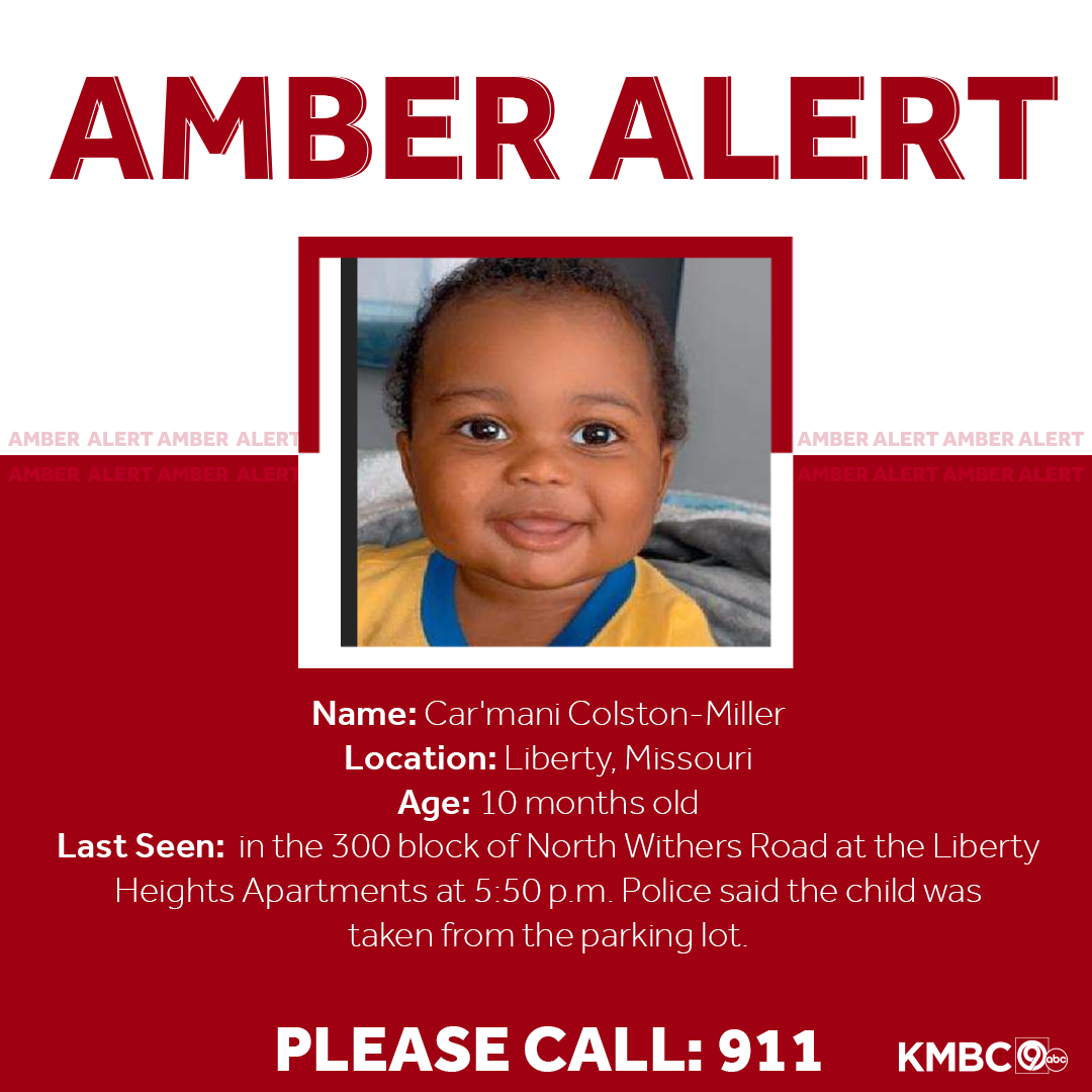 Amber Alert Issued For 10 Month Old Boy From Liberty 4state News Mo Ar Ks Ok