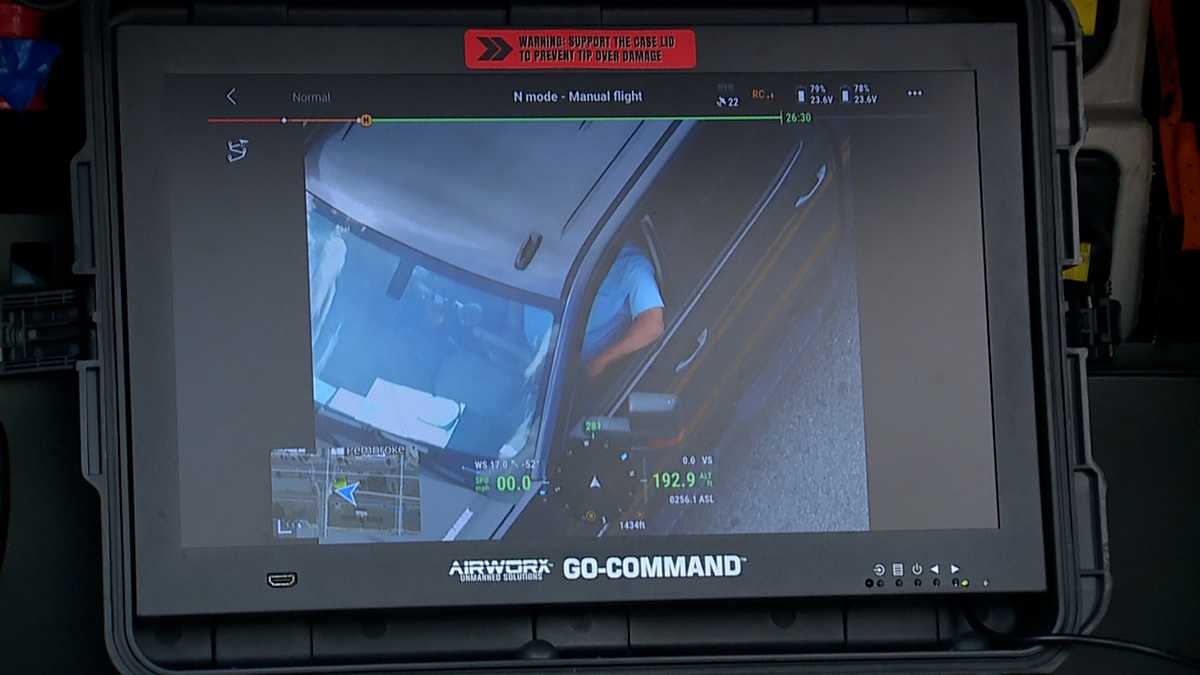 'They're just waiting': Drones used to pull over drivers in Bryan County
