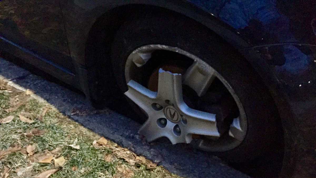 Car owners filing claims after Cincinnati fire engine slides down icy hill, crashes into cars