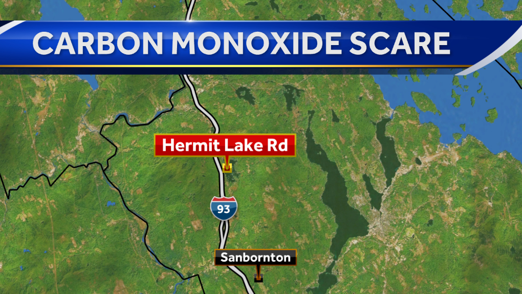 Two people sent to hospital for carbon monoxide exposure