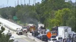 Vehicle fire shuts down northbound lanes of Turnpike in southeast St ...