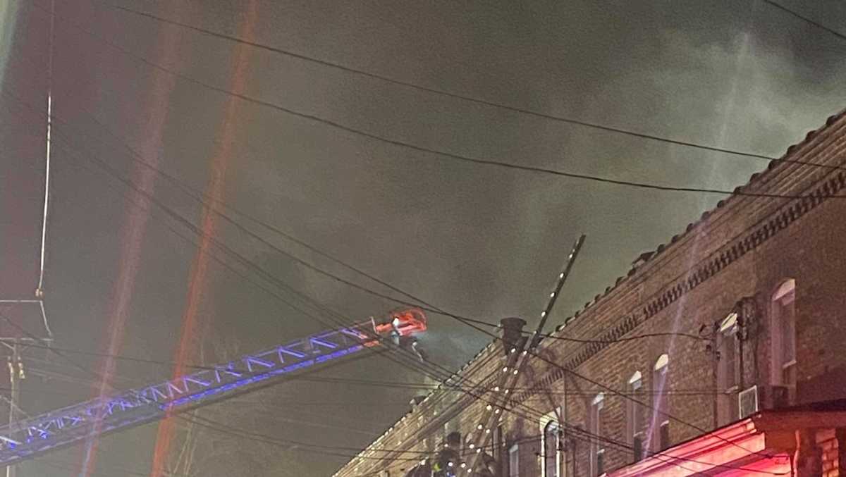 Fire in Ambridge sparks massive response from area firefighters