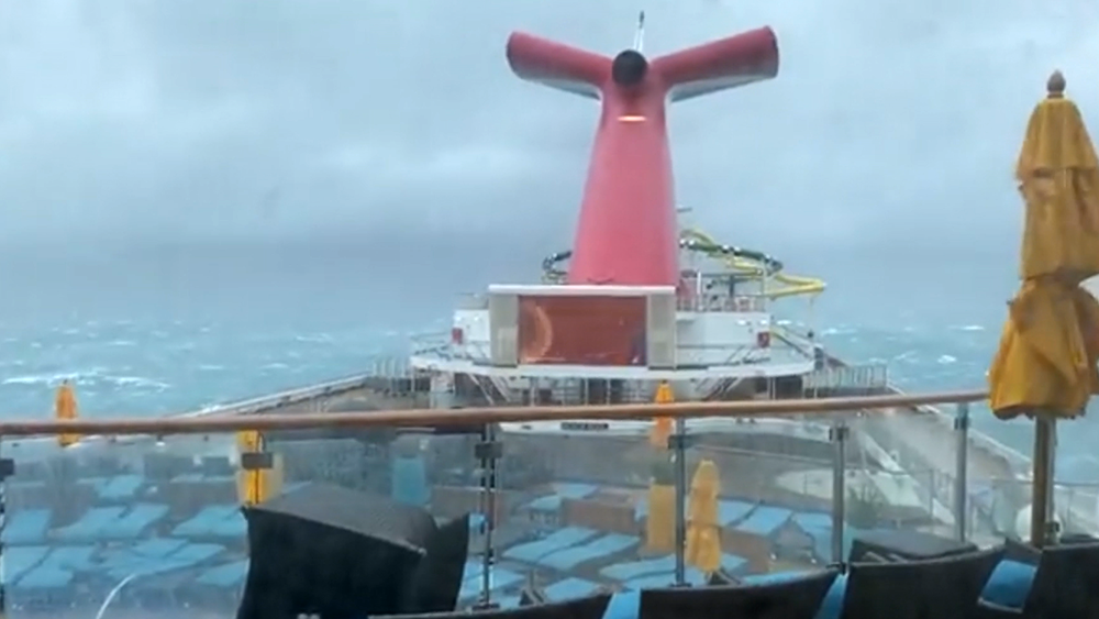 South Carolina cruise ship rocked by rough seas, weather