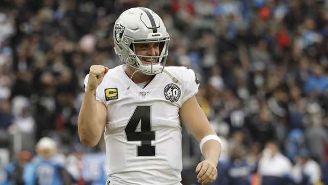 New Orleans Saints quarterback Derek Carr has a jersey number