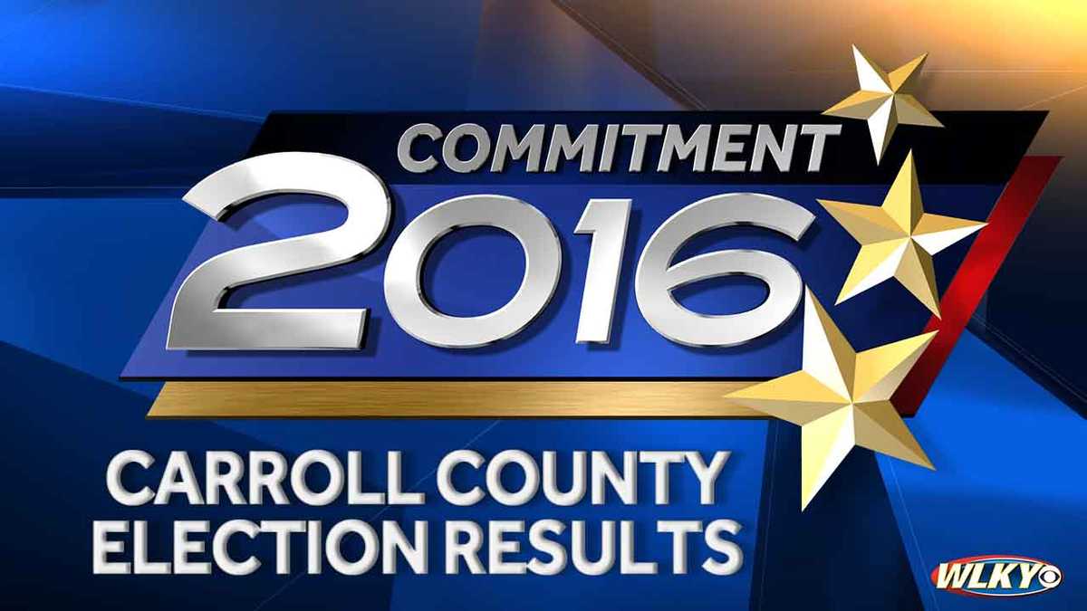 Commitment 2016 Carroll County Election Results