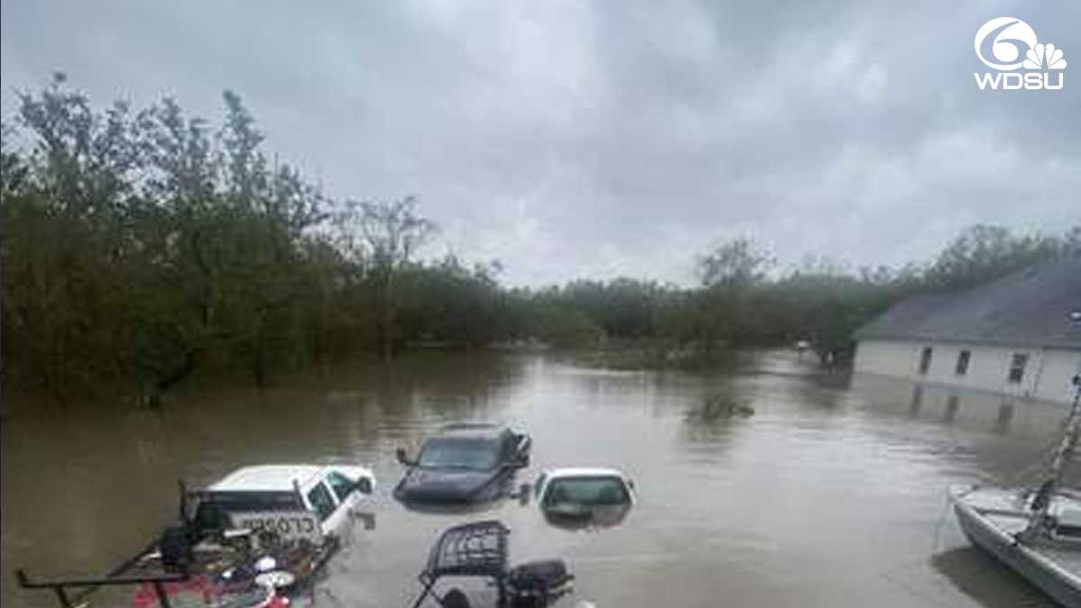 Louisiana damage after Hurricane Ida