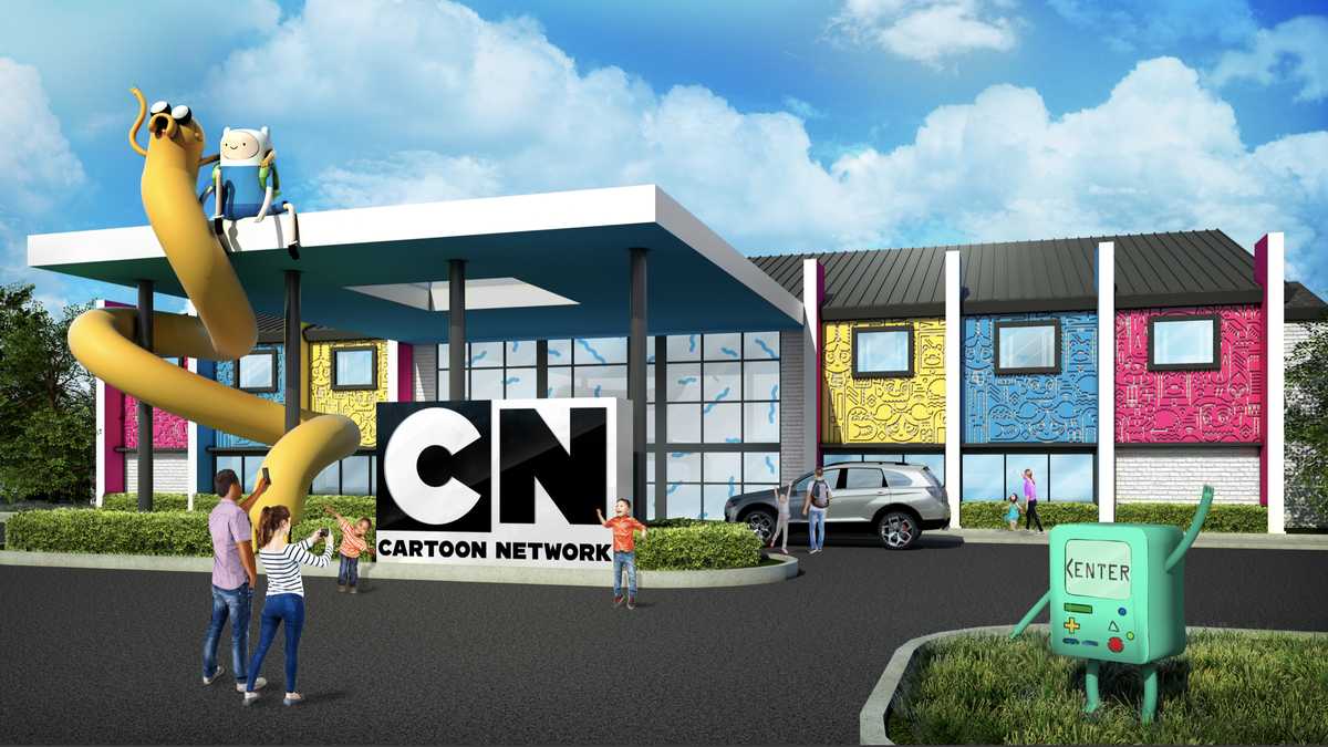 Watch: 10-year-old explores new Cartoon Network Hotel in Lancaster, PA