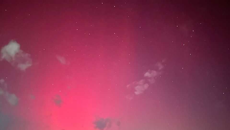 Northern lights provide show Thursday night in Oklahoma sky