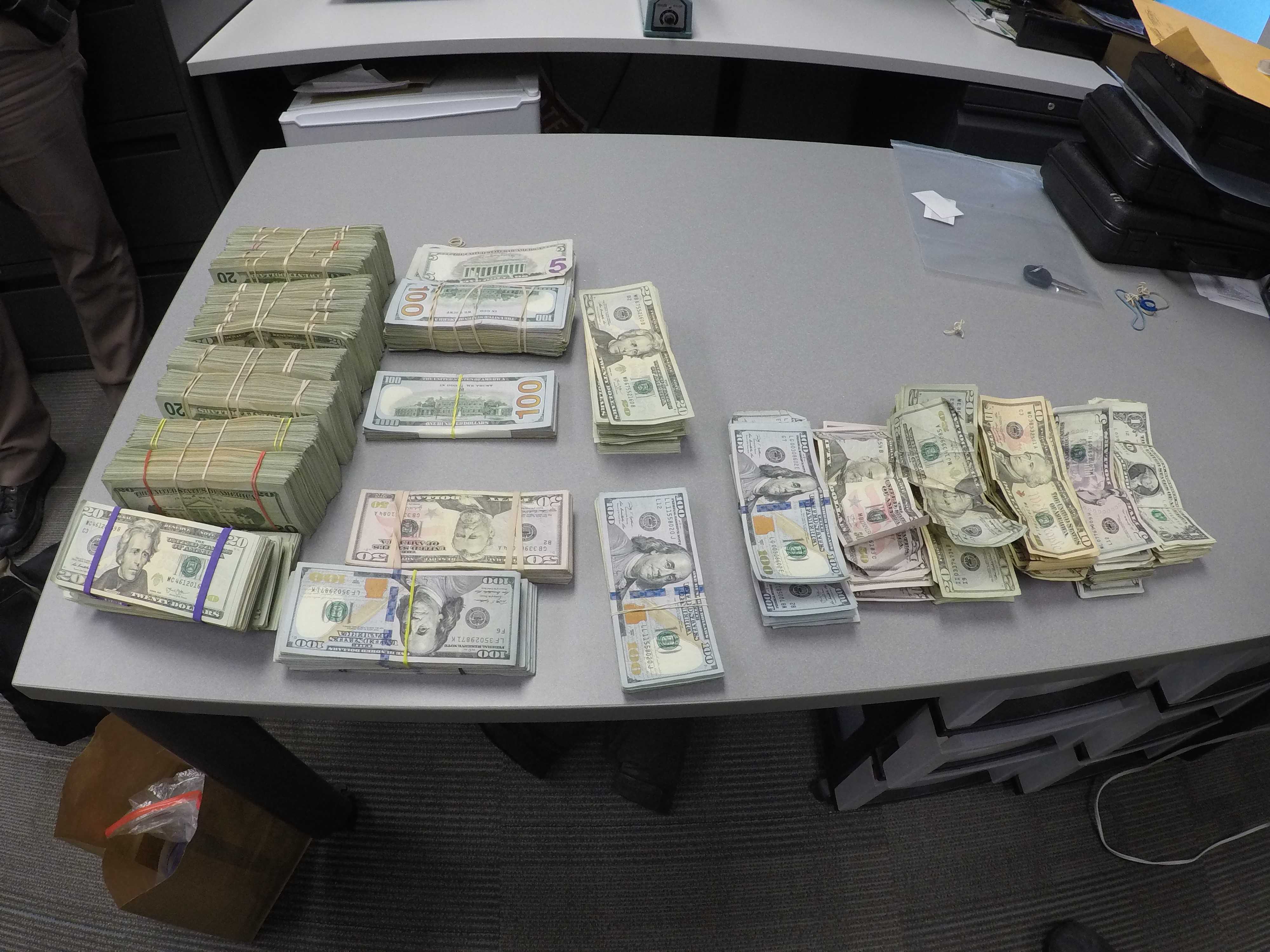 Man Arrested After $100,000 In Suspect Drug Money Seized In Traffic ...