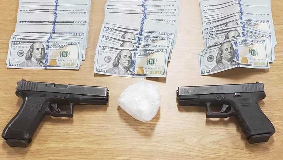 Salinas police arrest 3 men on gun and drug charges