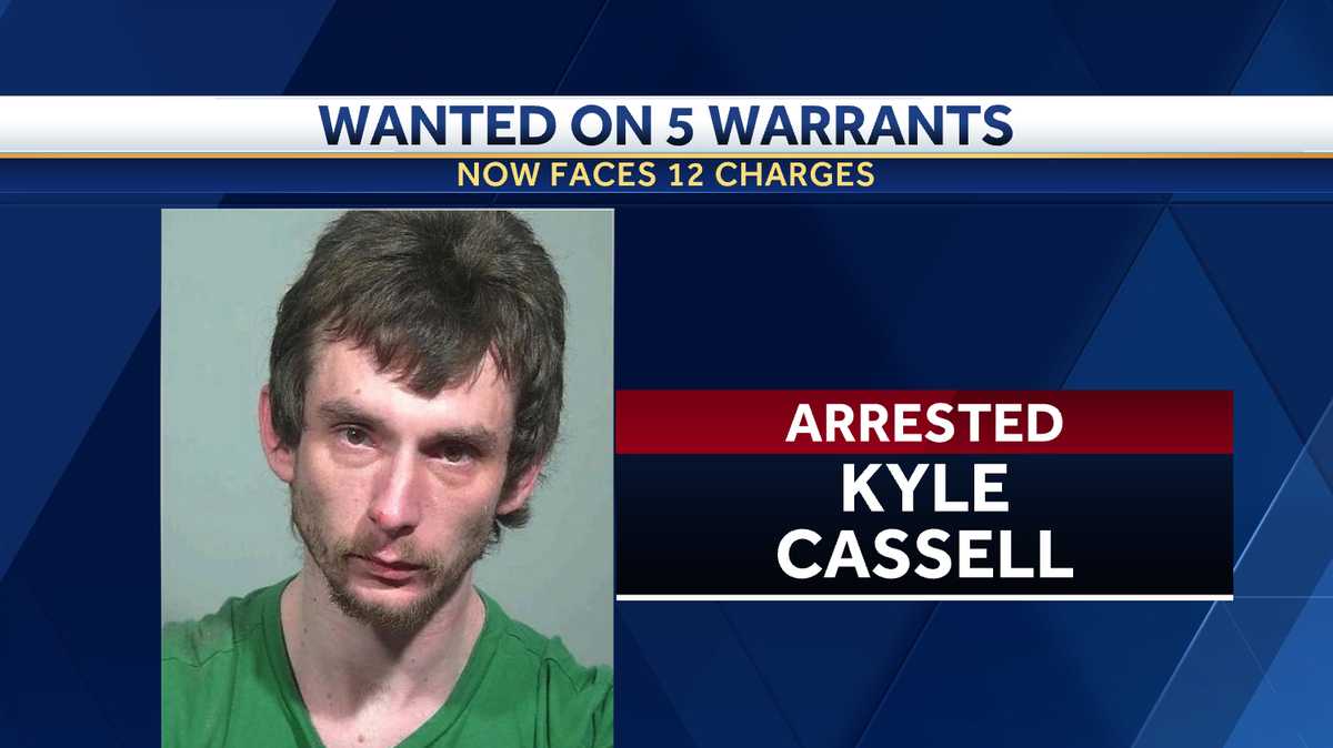 Westbrook man arrested on 12 charges after hiding from police in woods