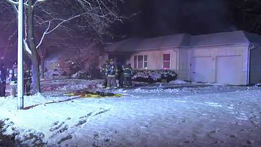 One hurt in Overland Park house fire early Saturday