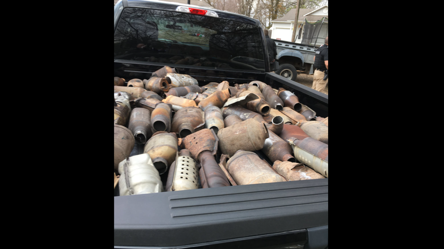 Nearly 100 stolen catalytic converters recovered in Joplin, Missouri