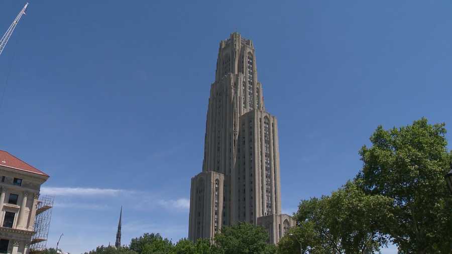 Cathedral of Learning on Pitt campus