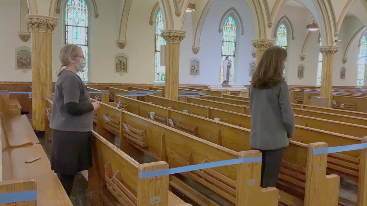 Boston Archdiocese releases video, encouraging social distancing at Mass