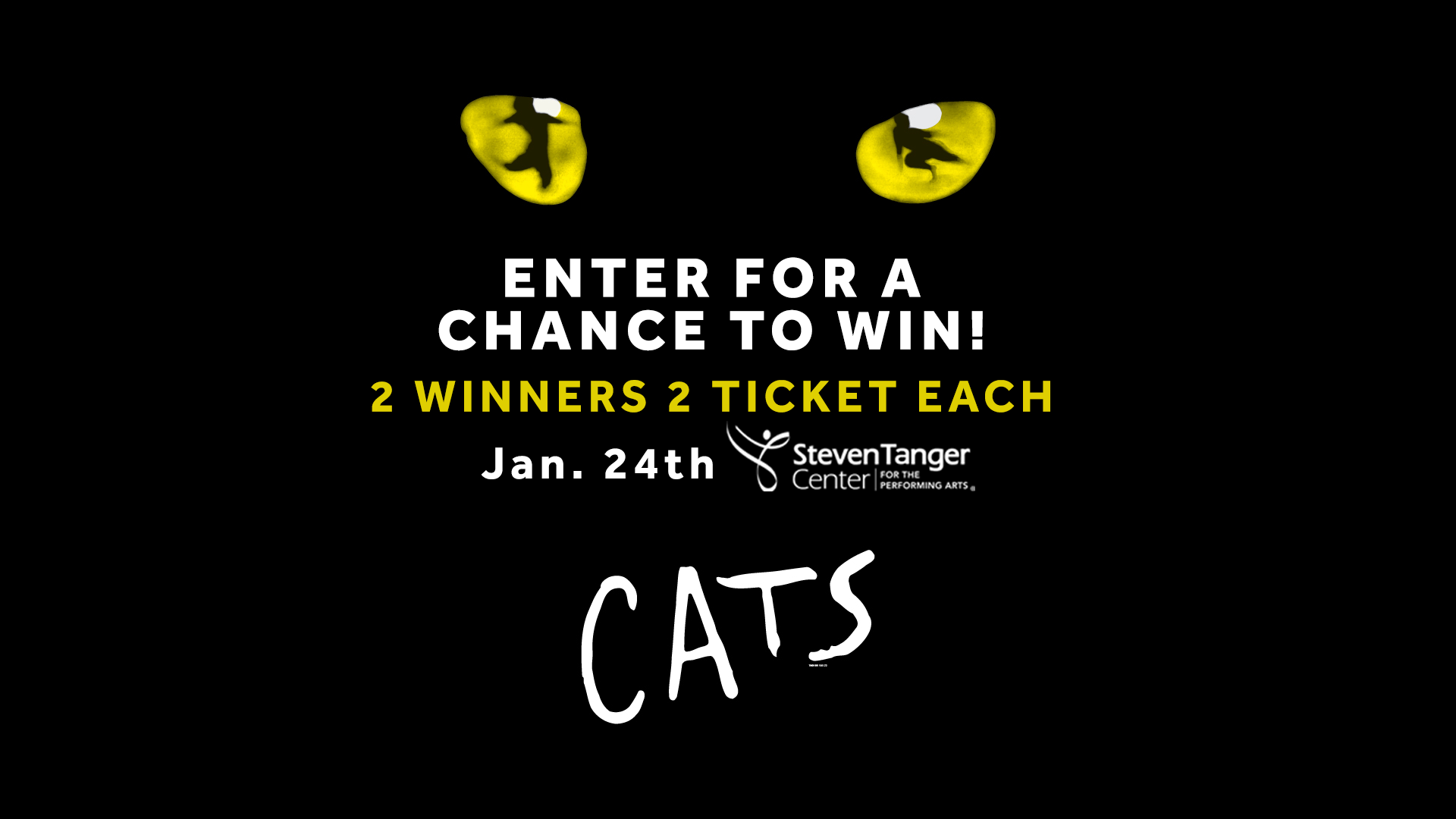 CATS Tickets Giveaway