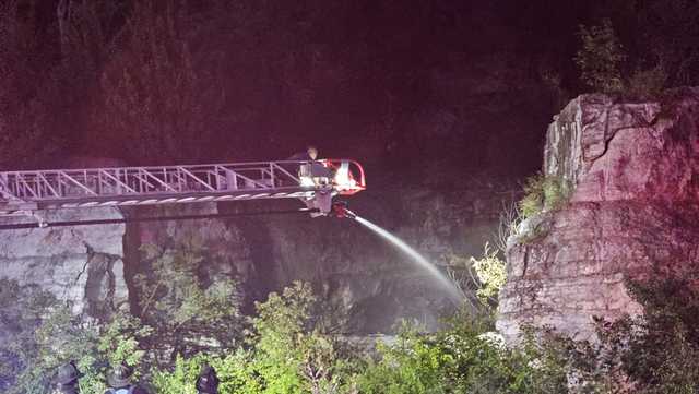 KCFD investigating the cause of a cave fire Sunday morning - Vimarsana News