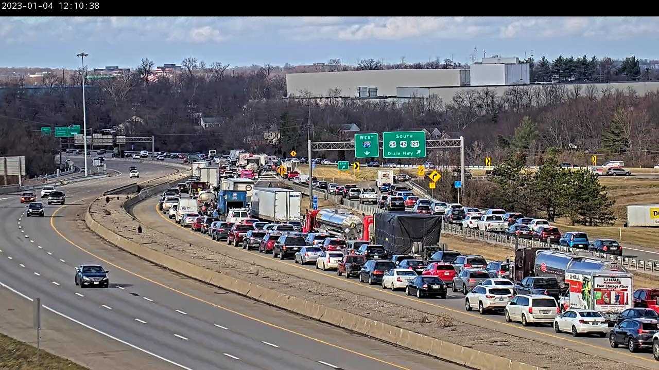 Multiple Interstates Closed As The President Departs The Area