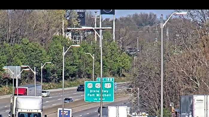 Crash cleared on I-71/75 in Fort Mitchell, all lanes open