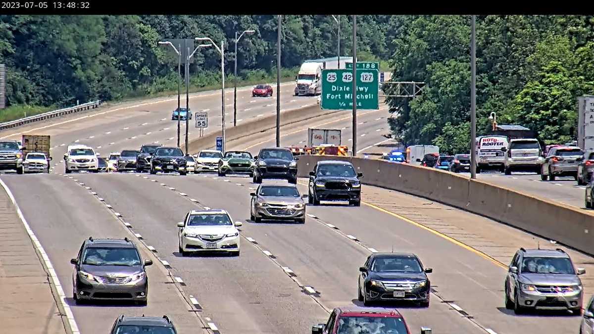 All lanes reopened after earlier crash