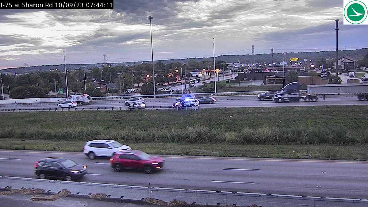 All lanes open after crash on I-75 cleared