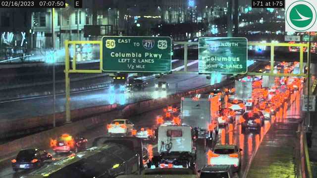 Outer lanes blocked on I-71 in downtown Cincinnati due to flooding - Vimarsana News