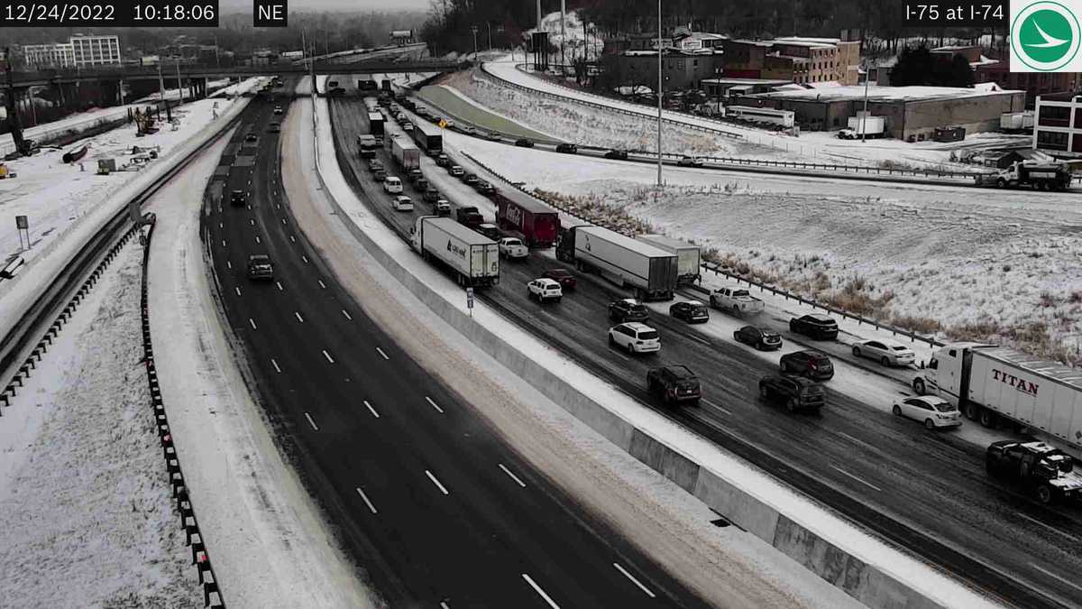 Police responding to reported crash with injuries on I75