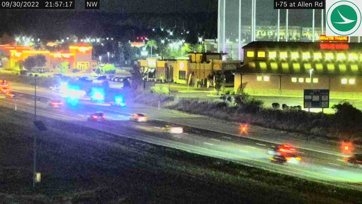 Reports of a car on fire on Interstate 75 near Union Centre Boulevard