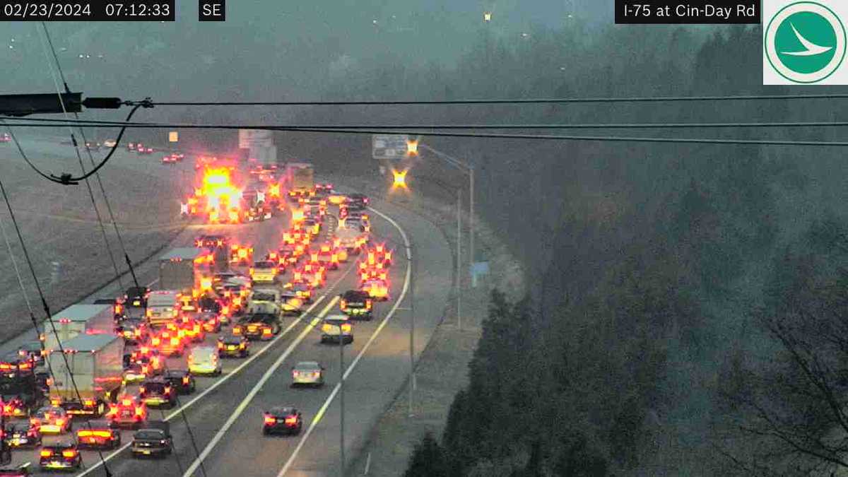 All lanes clear after earlier crash on I-75 in Butler County