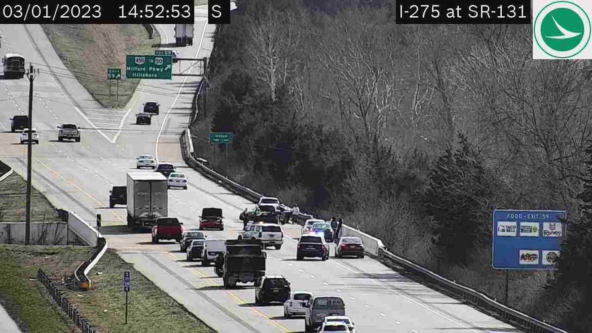 All lanes reopen following crash on I-275 in Milford
