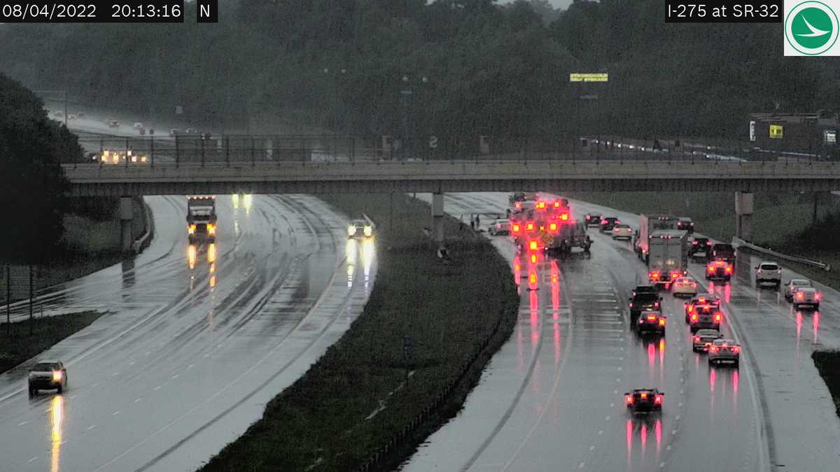 Two lanes blocked on I-275 in Eastgate after a crash