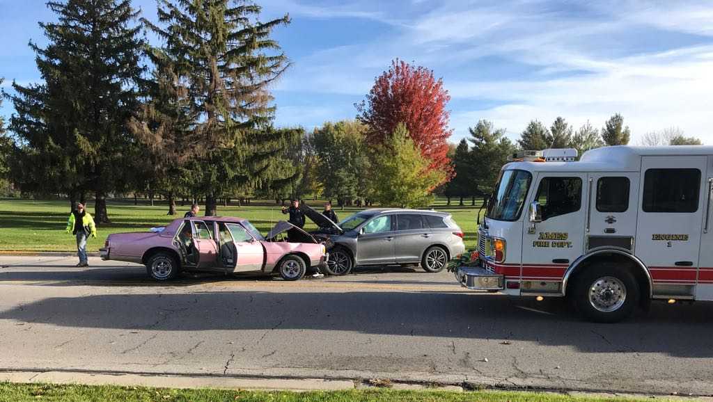 3 injured in Ames crash, one flown to hospital