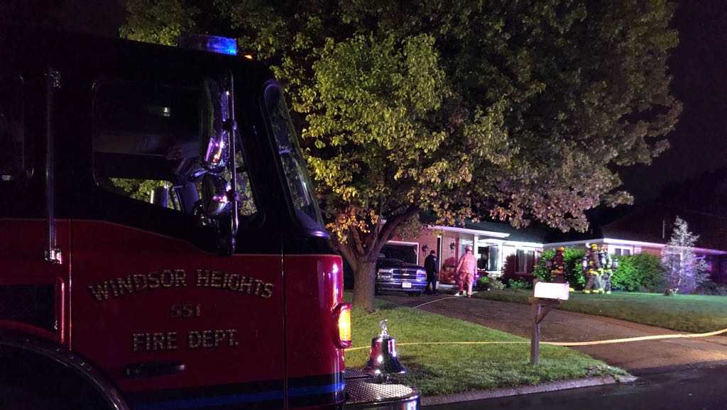 1 injured in overnight house fire