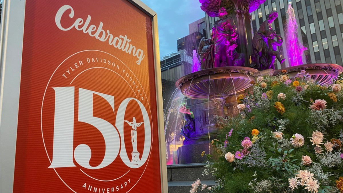 Fountain Square's famed Tyler Davidson Fountain turns 150