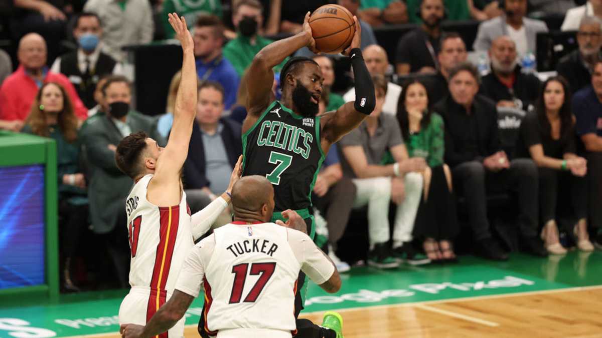 NBA PLAYOFFS: LeBron scores 45 to lead Miami in rout of Celtics