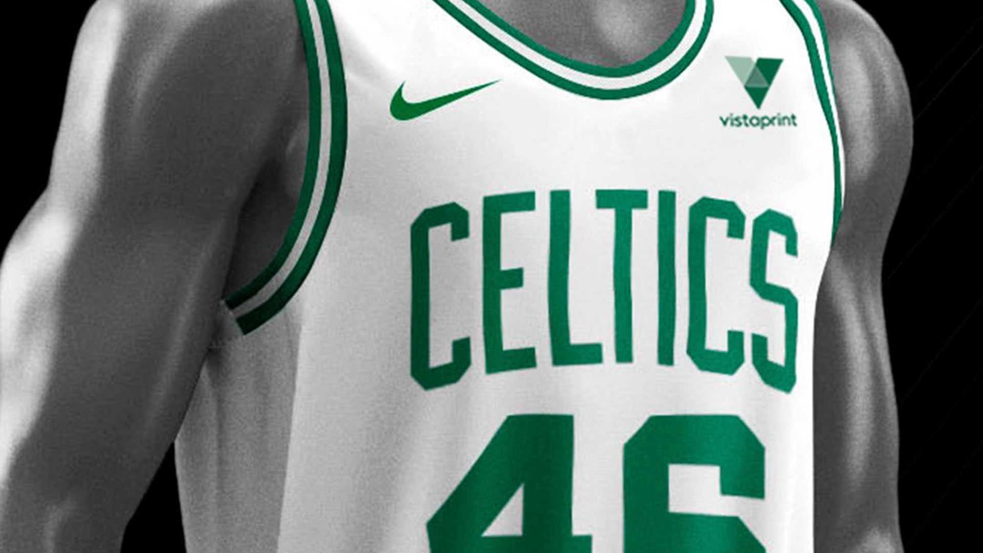 celtics yellow and green jersey