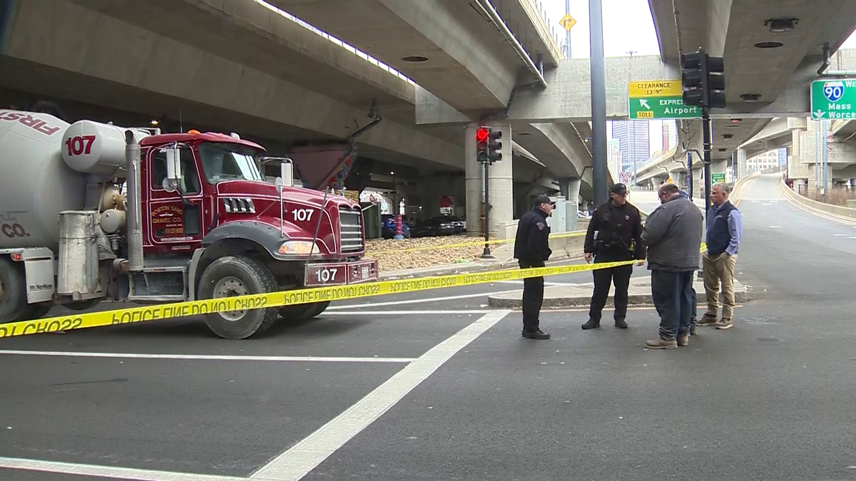 Pedestrian in wheelchair hit, killed by cement truck in Boston