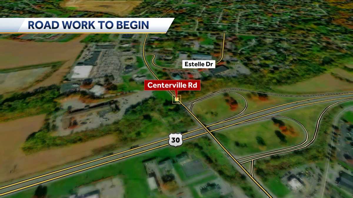 Centerville interchange construction in Lancaster County