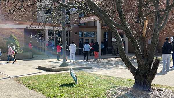 Officers called to JCPS school for protest getting 'out of hand'