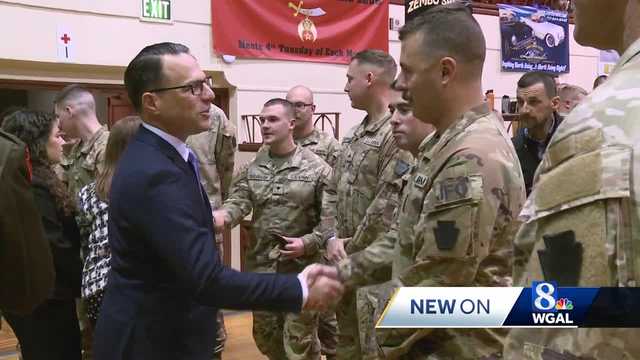 Soldier celebrated in Harrisburg before a 9-month-long deployment - Vimarsana News