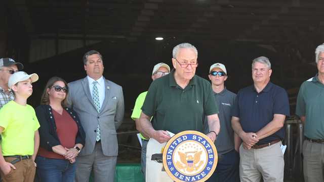 Chuck Schumer visits Lisbon to discuss dairy farm funding - Vimarsana News