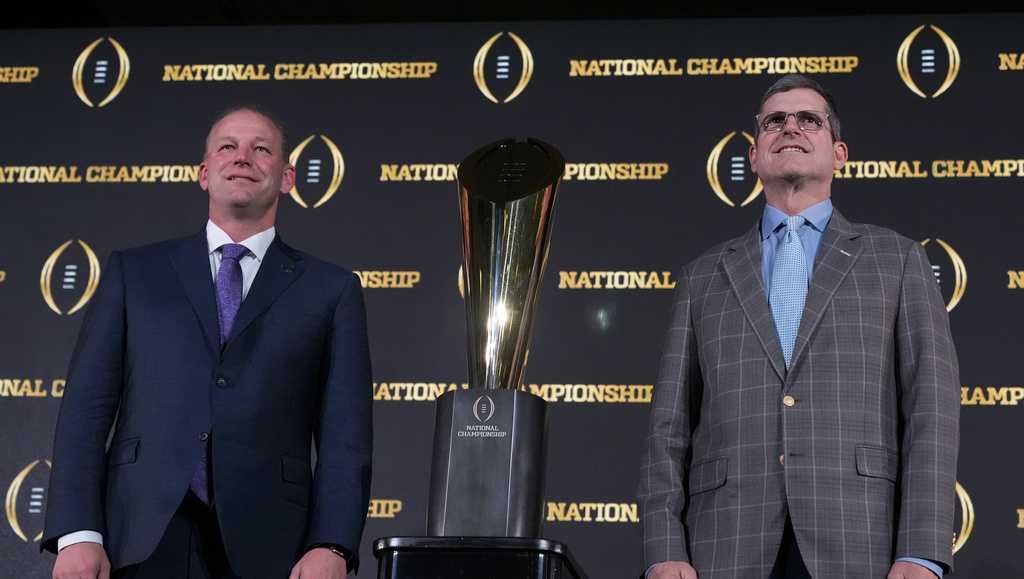 Michigan vs. Washington for CFP title caps college season