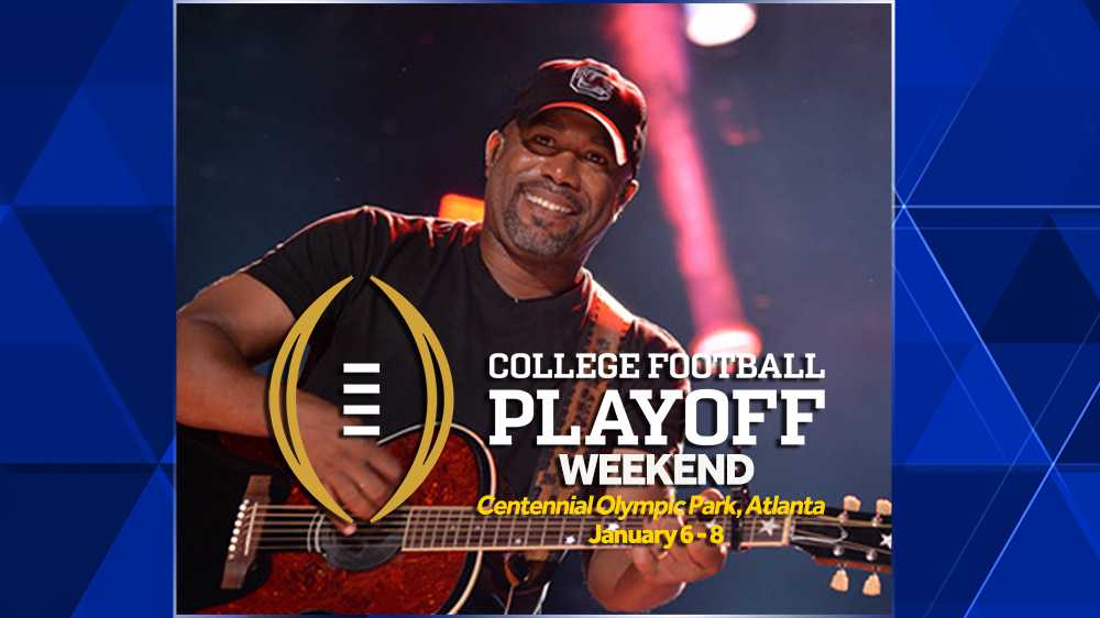 Darius Rucker to headline College Football Playoff weekend performances