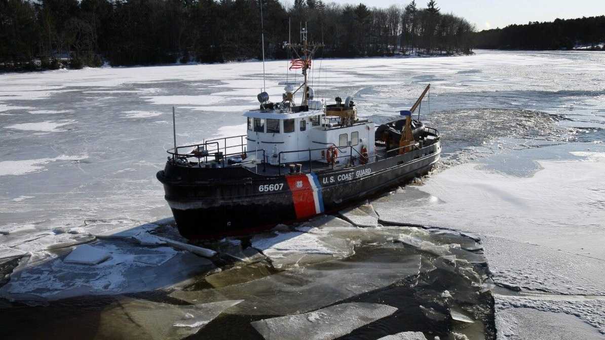 Remove your gear: Coast Guard prepares ice-breaking efforts on Maine rivers