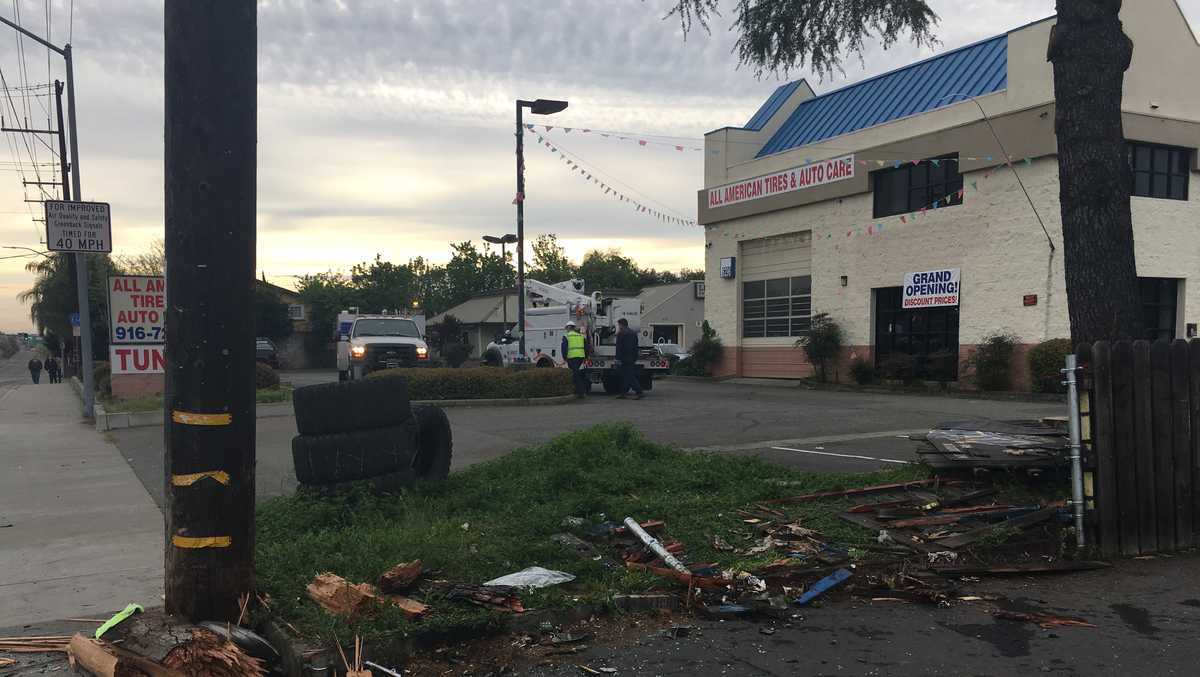 PD: Man killed after car leaves road, hits utility pole